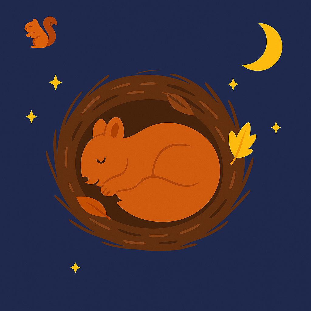 🐿️ Veverky a jejich podzimní tajemství
