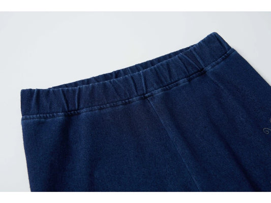 🐞 Dívčí legíny s beruškou – tmavě modré