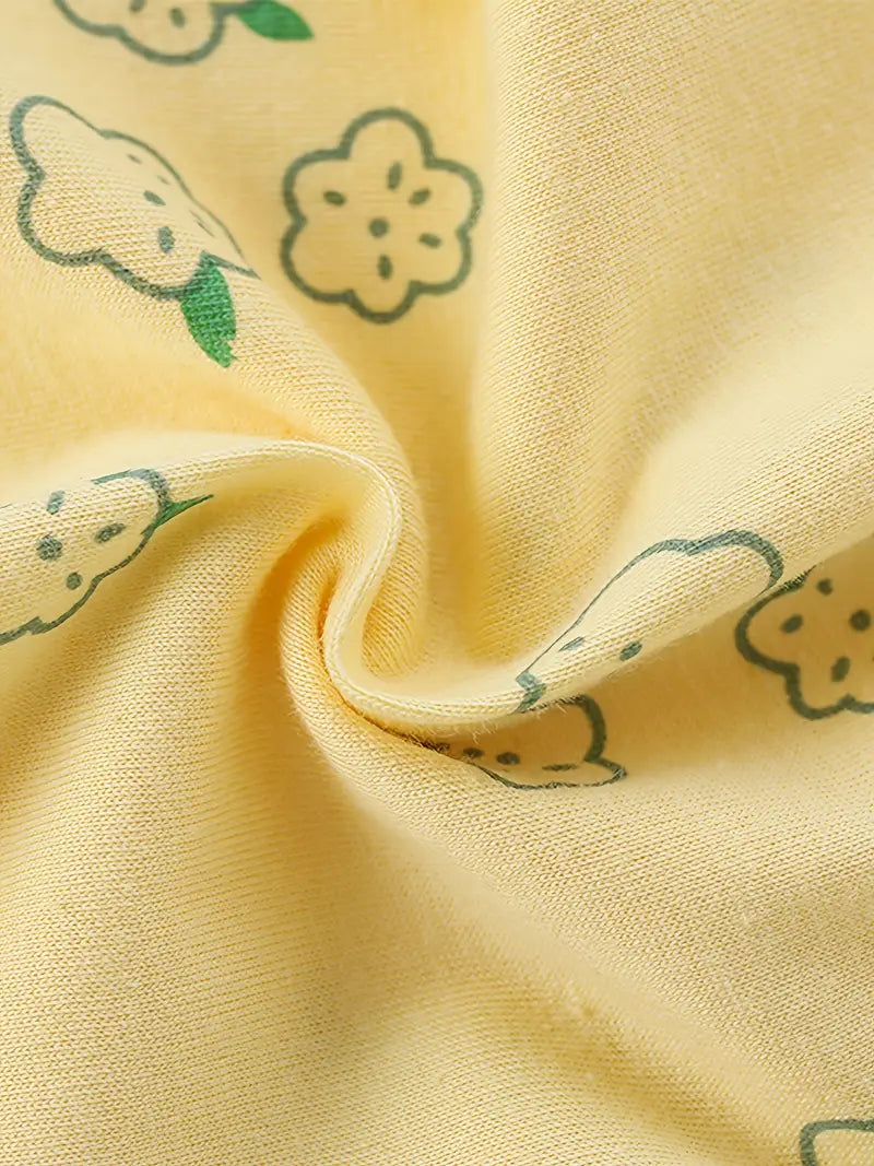 Girls' pajamas BUNNY yellow