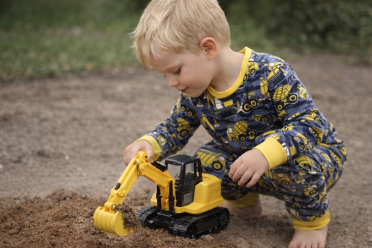 Chlapecké pyžamo BAGR žluté