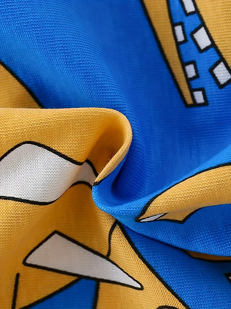 UNISEX dvoudílné dlouhé pyžamko S Triceratopsem