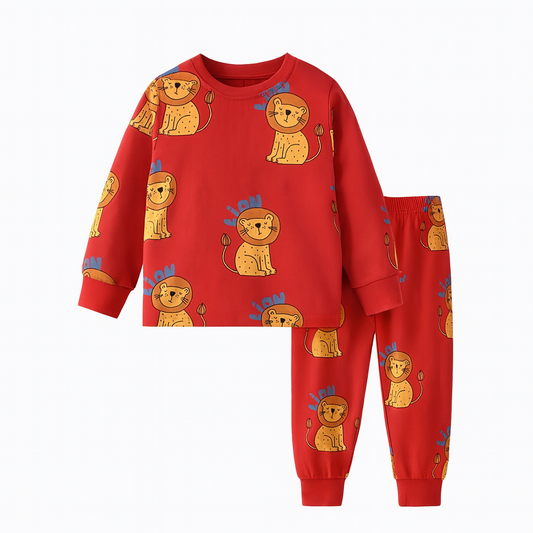 UNISEX dvoudílné dlouhé pyžamko LEV