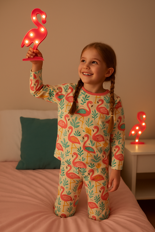 Dívčí pyžamo PLAMEŇÁK