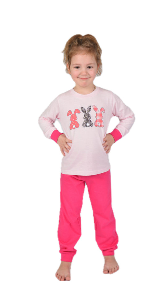 Dívčí pyžamo ZAJÍČKOVÉ