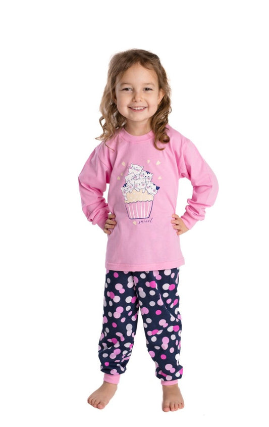 🐱 Dětské pyžamko Kočičí sen — česká výroba 🇨🇿