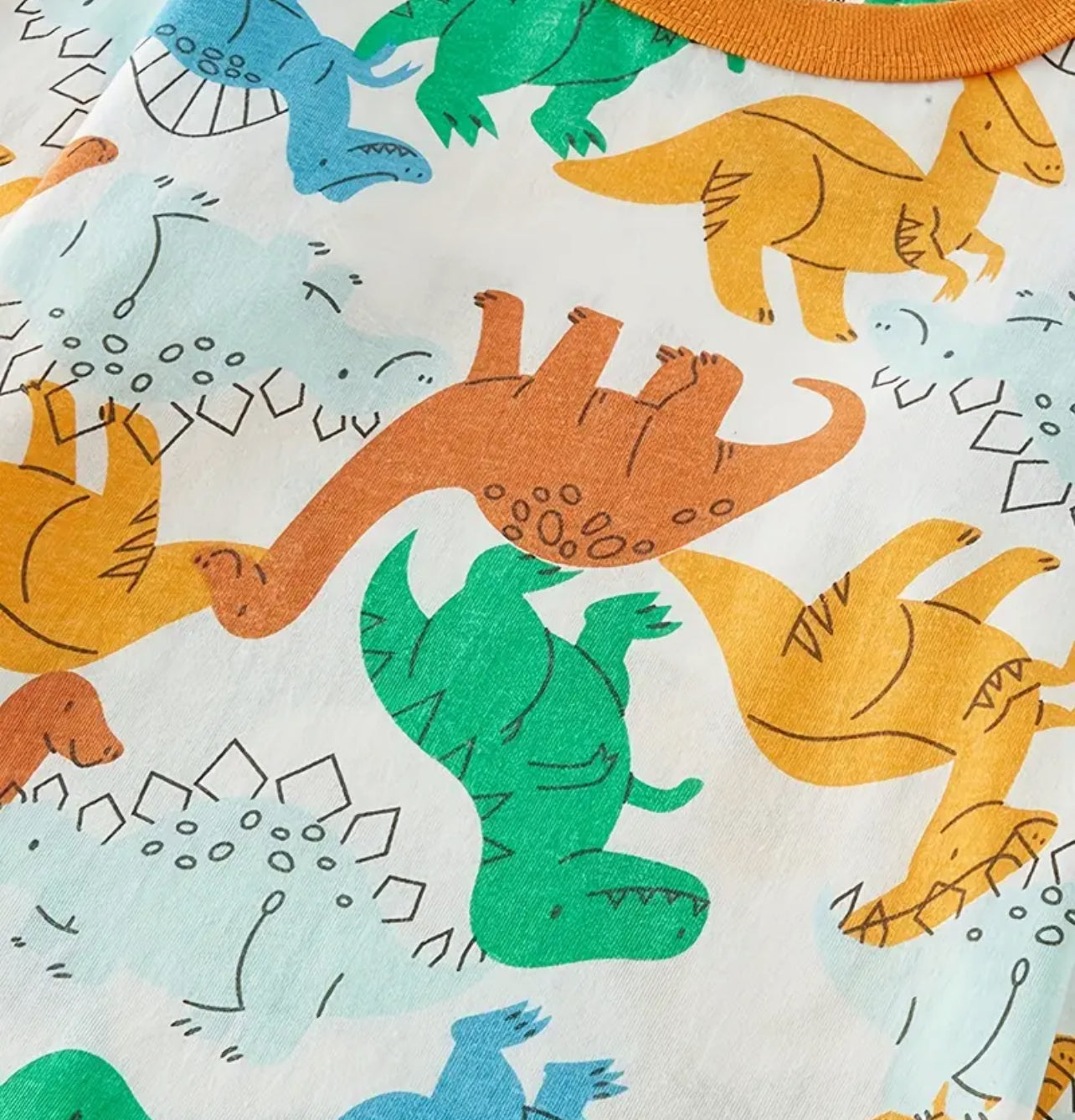 Klučičí dvoudílné dlouhé pyžamo DINOSAURUS 2