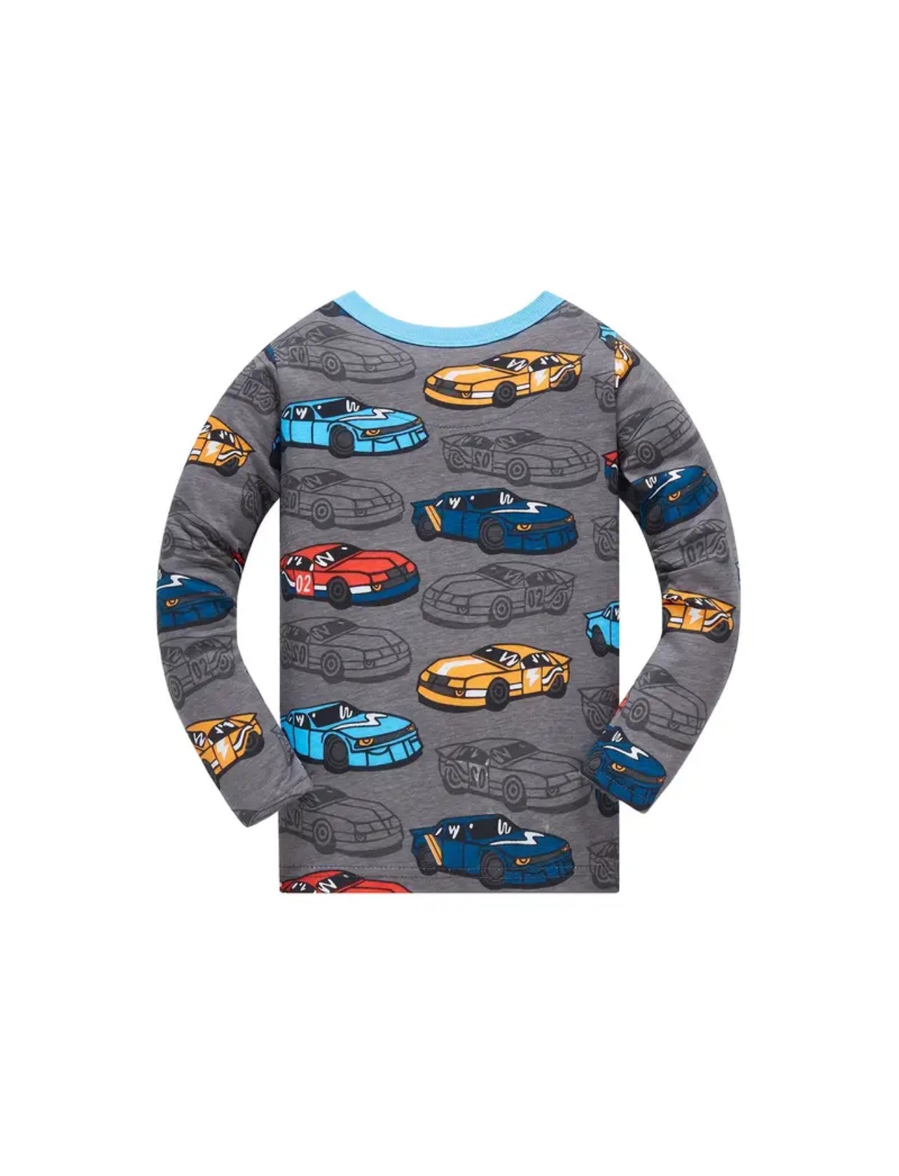 Chlapecké pyžamo AUTA tmavě šedá