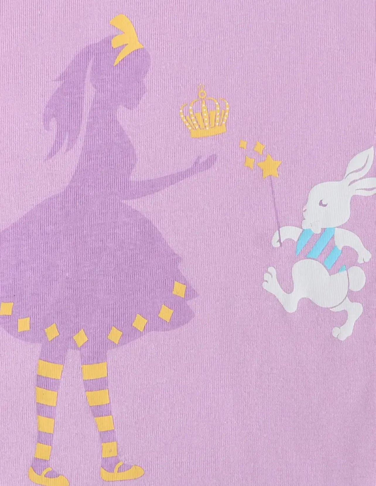 Dívčí dvoudílné dlouhé pyžamko PRINCEZNA