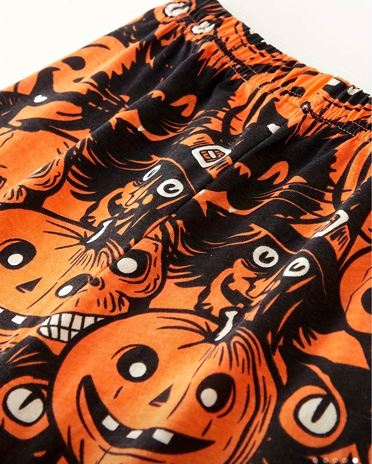 UNISEX dvoudílné dlouhé pyžamo HALLOWEEN