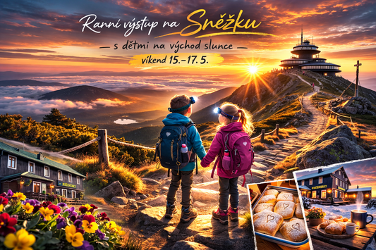 Výstup na Sněžku na východ slunce