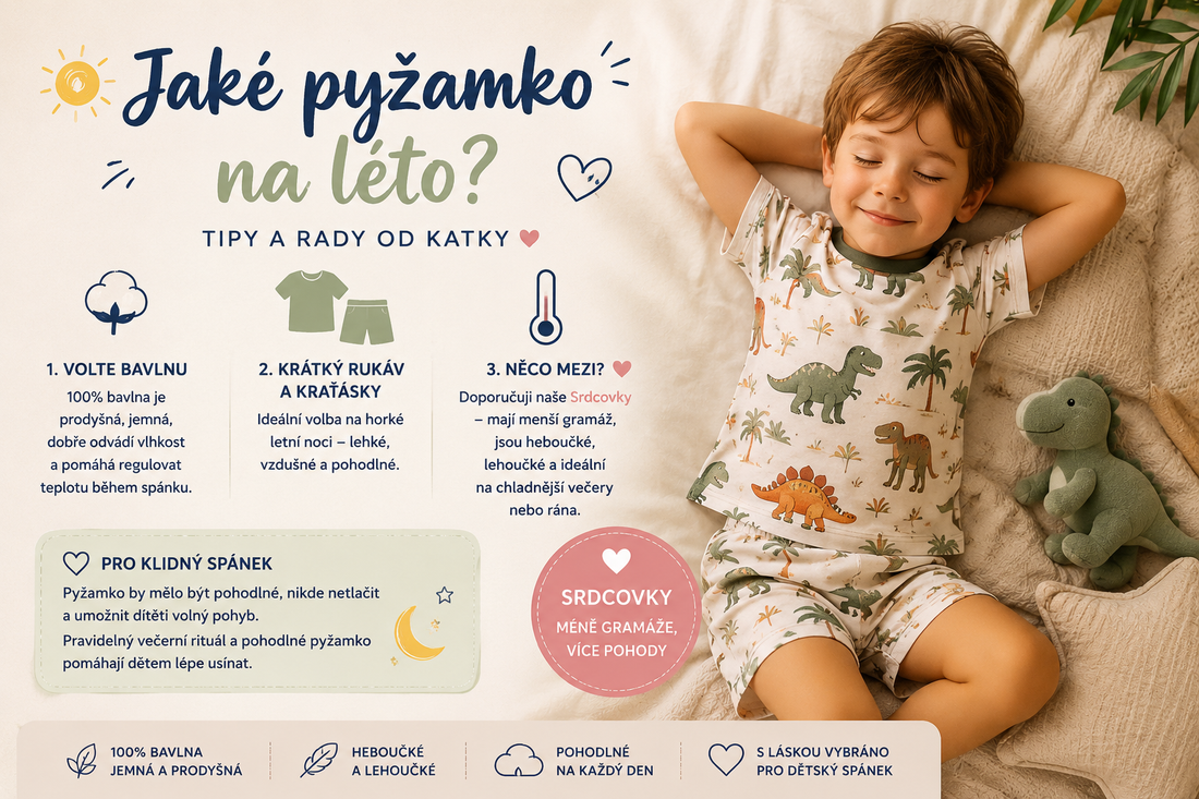 Jaké pyžamko dětem na léto?