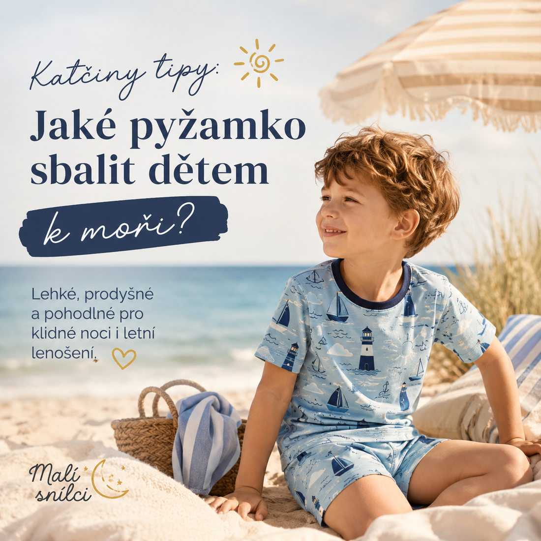 Katčiny tipy: Jaké pyžamko sbalit dětem na prázdniny?