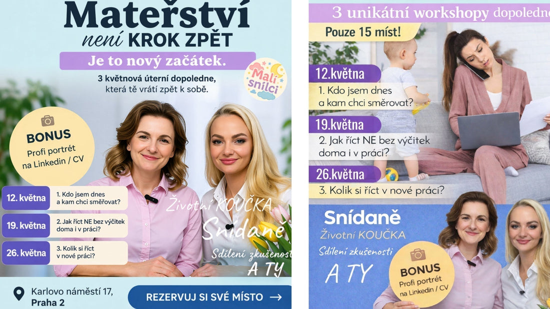 MATEŘSTVÍ není KROK zpět. Ale návrat do práce tak často působí.