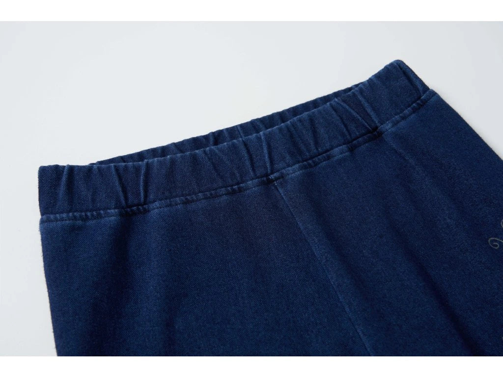 🐞 Dívčí legíny s beruškou – tmavě modré