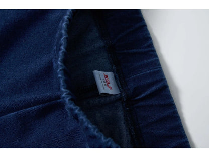 🐞 Dívčí legíny s beruškou – tmavě modré