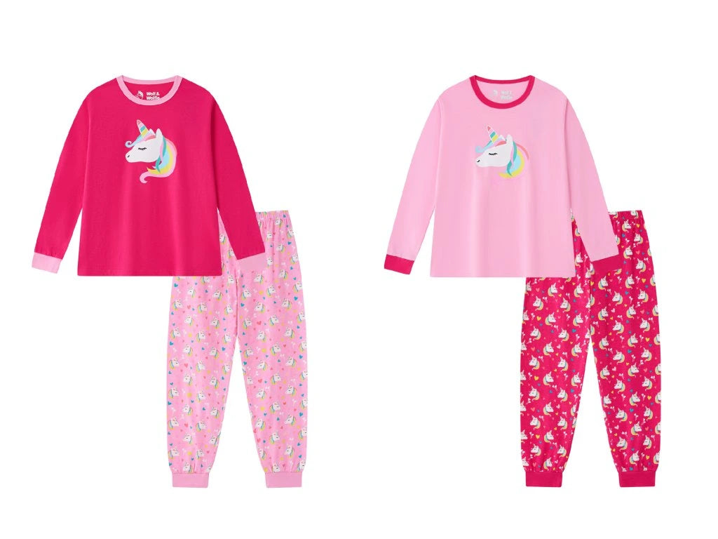 Dívčí pyžamo s jednorožcem