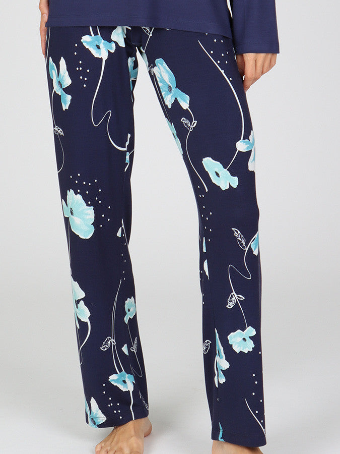 ČESKÉ Dámské pyžamo MADEIRA modré