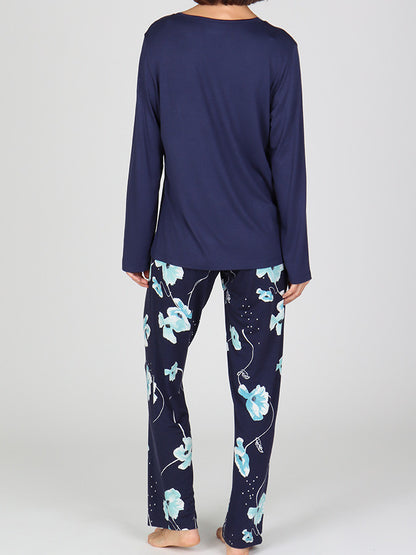 ČESKÉ Dámské pyžamo MADEIRA modré