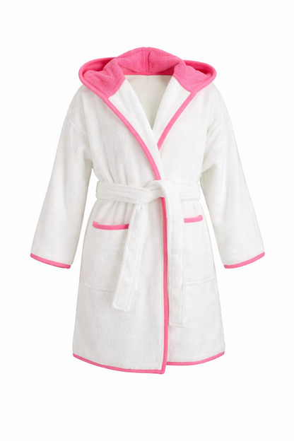 Dětský froté župan s kapucí 100% bavlna