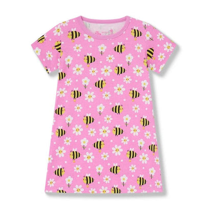 Dívčí noční košilka VČELKA 🌼🐝💗 (2-7 let)