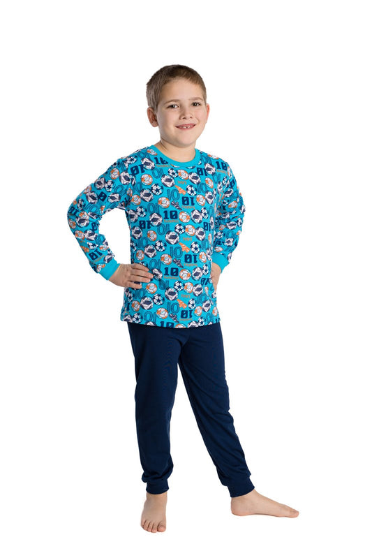 ⚽ Dětské pyžamko Fotbalový sen — česká výroba 🇨🇿