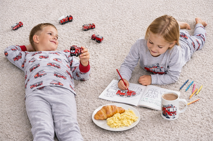 Chlapecké pyžamo HASIČ šedé