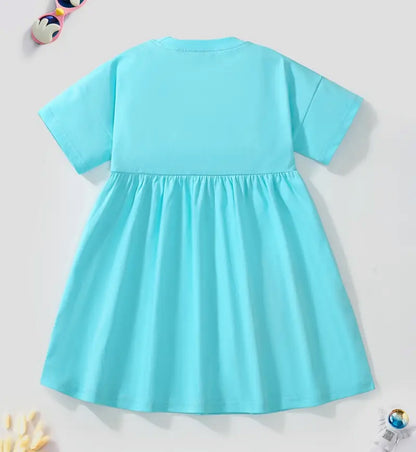 Dívčí košilka DUHA tyrkysová