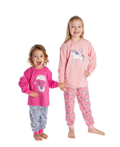 Dívčí pyžamko JEDNOROŽEC růžové