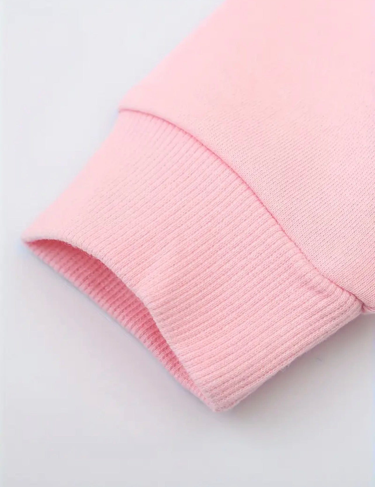 Dívčí bavlněná mikina s jednorožcem – růžová