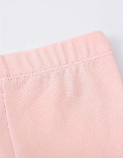 Dívčí legíny – duha & víla (růžové)