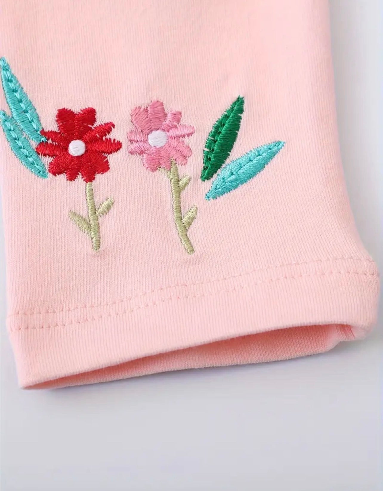 Dívčí legíny – duha & víla (růžové)