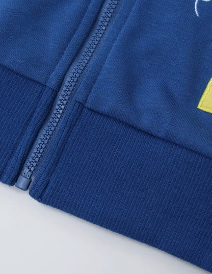 Dívčí mikina s kapucí – jednorožec & duha