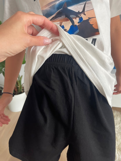 Pyžamo krátký rukáv Tralaléro Tralalá bílé