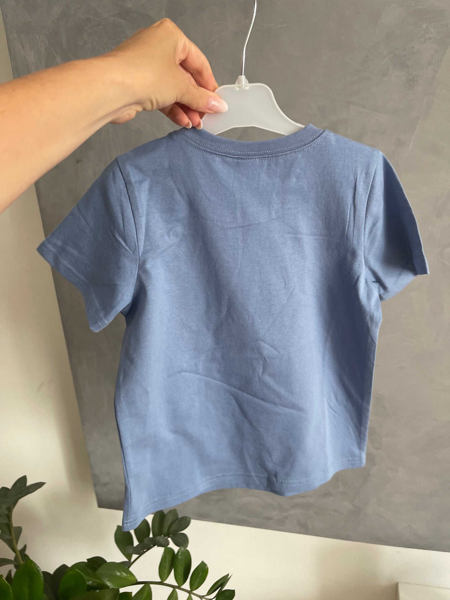 Dětské tričko s krátkým rukávem CAPPUCCINO ASSASSINO modré