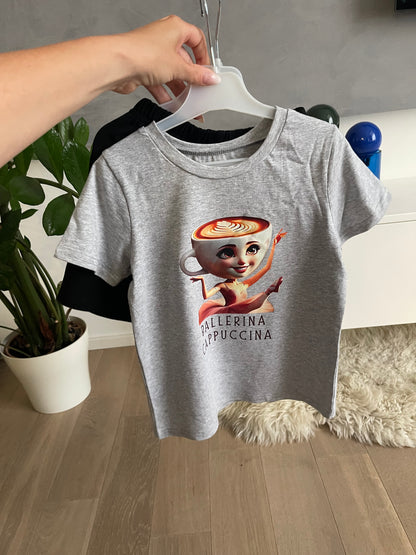 Pyžamo krátký rukáv Ballerina Cappuccina šedá