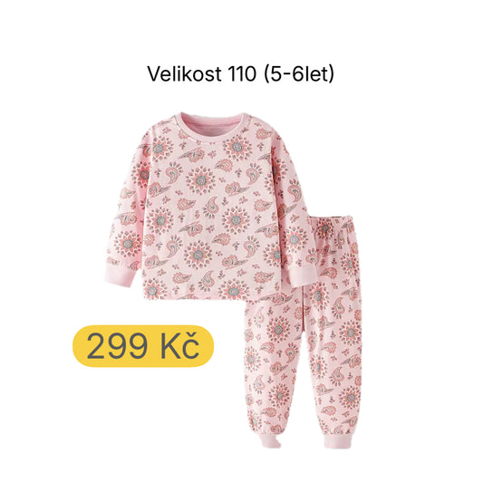 Dívčí pyžamo ORNAMENT (5 let)