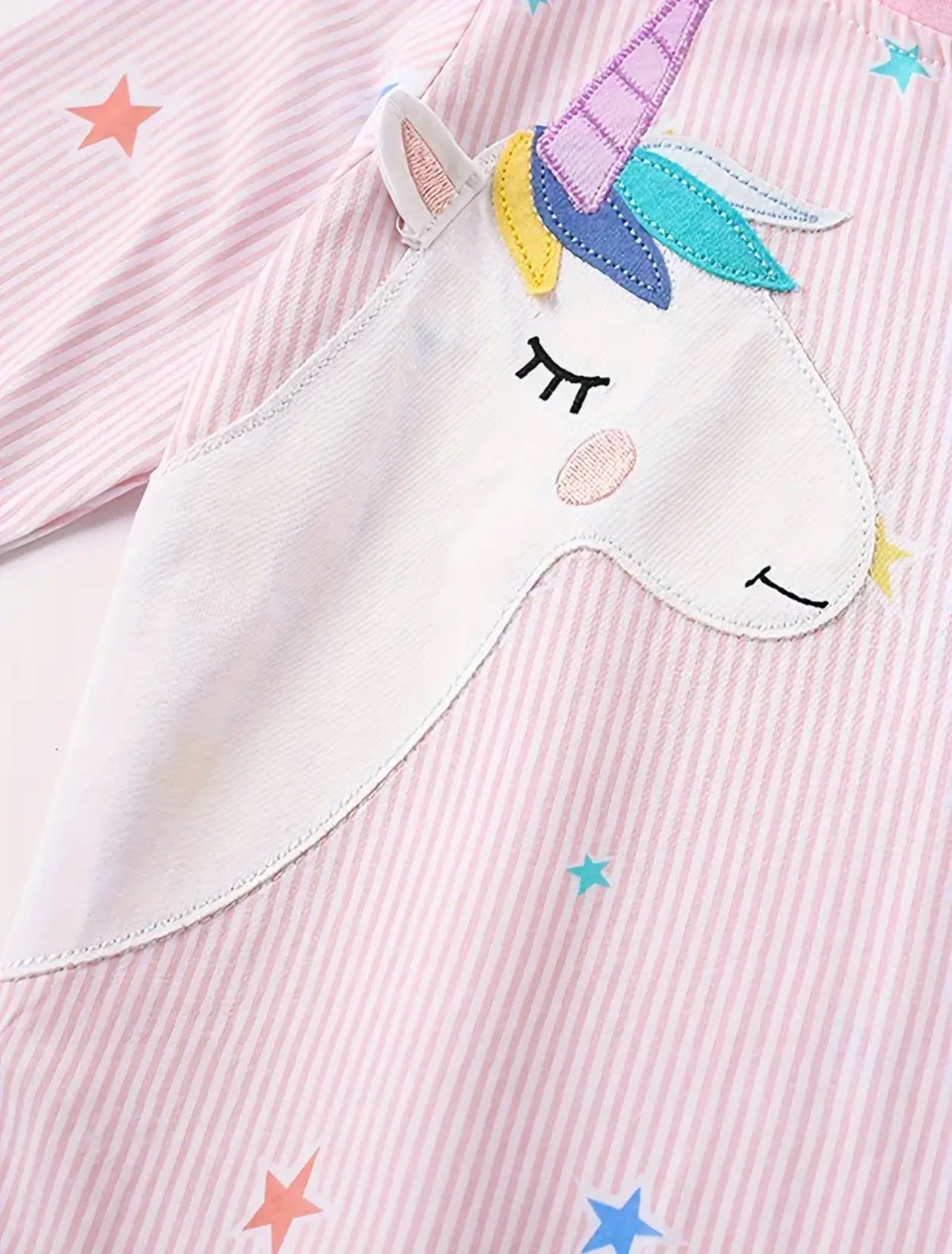 Dívčí pyžamo RŮŽOVÁ jednorožec