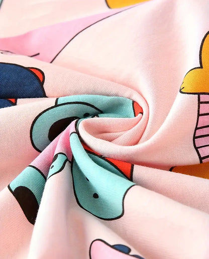 Dívčí pyžamo DINOSAURUS růžové