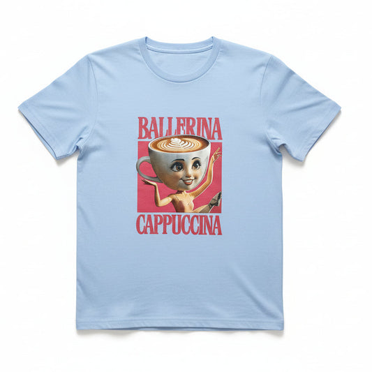 Dětské tričko Ballerina Cappuccina – lila