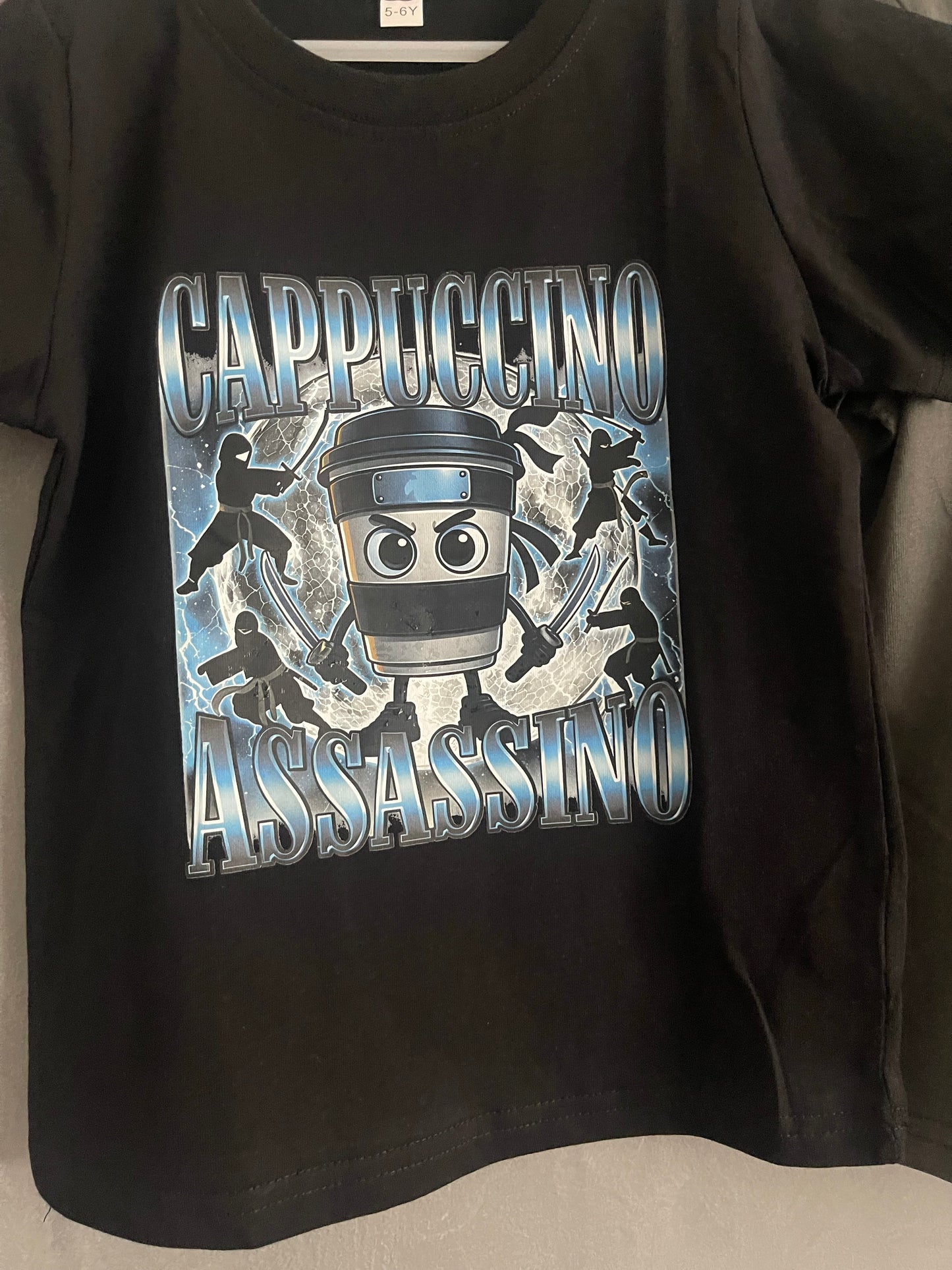 Set 2 dětských triček – Cappuccino Assassino & Bobrini Cactusini