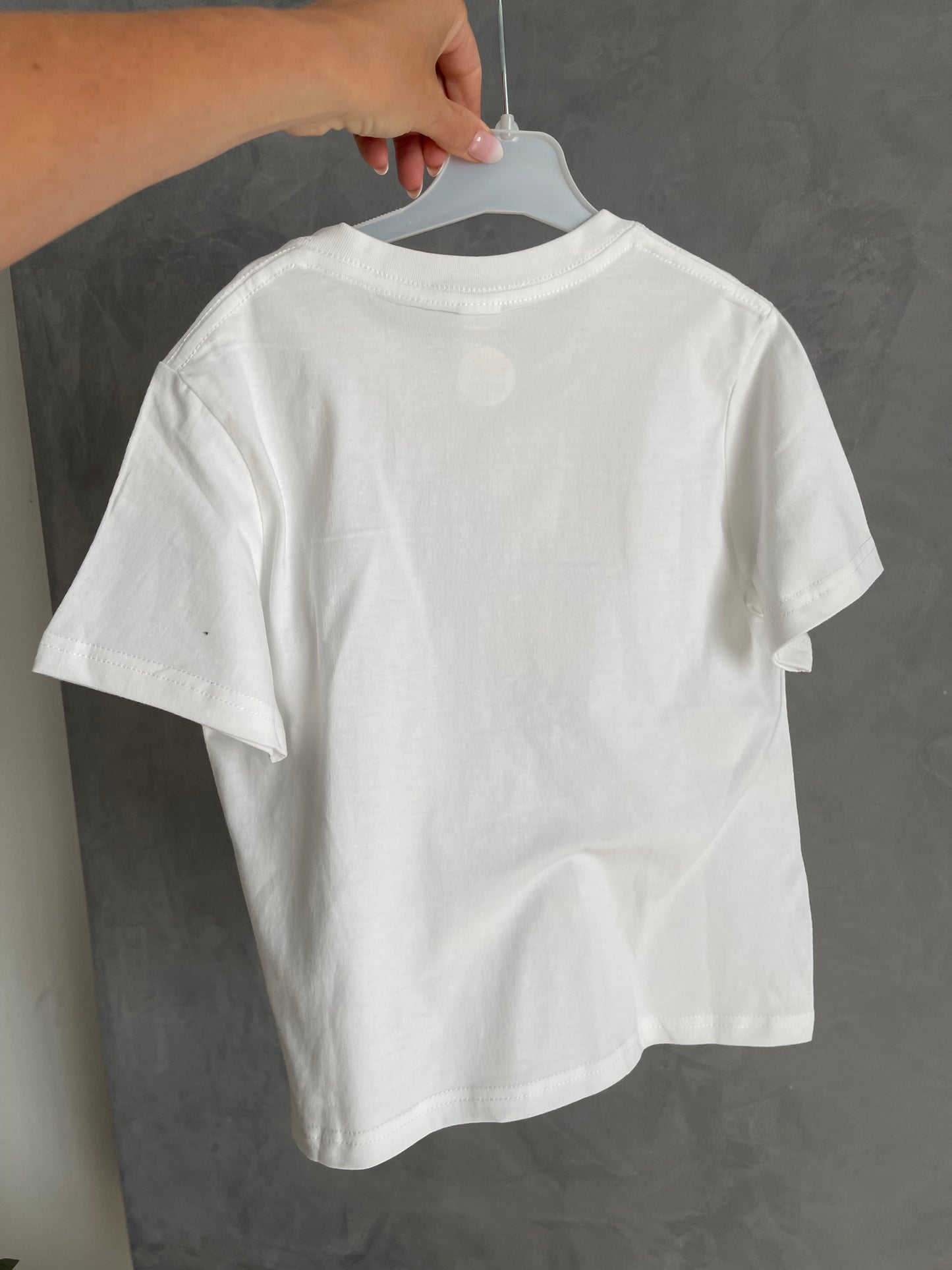 Dětské tričko s krátkým rukávem TRALALERO TRALALA bílé