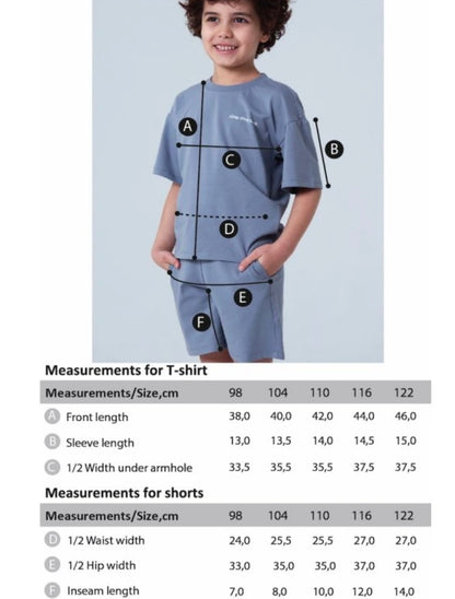 UNISEX pyžamo SLEEP – 100% bavlna (98 - 122)