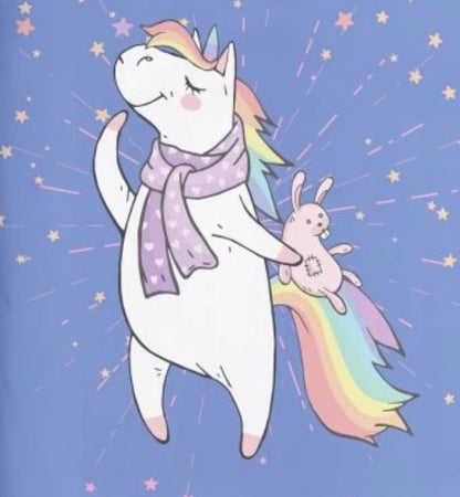 Dětské povlečení Magic Dreams – jednorožčí sny 100% bavlna satén