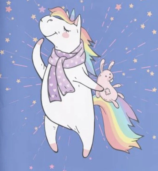 Dětské povlečení Magic Dreams – jednorožčí sny 100% bavlna satén