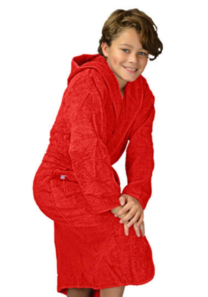 Dětský froté župan s kapucí 100% bavlna