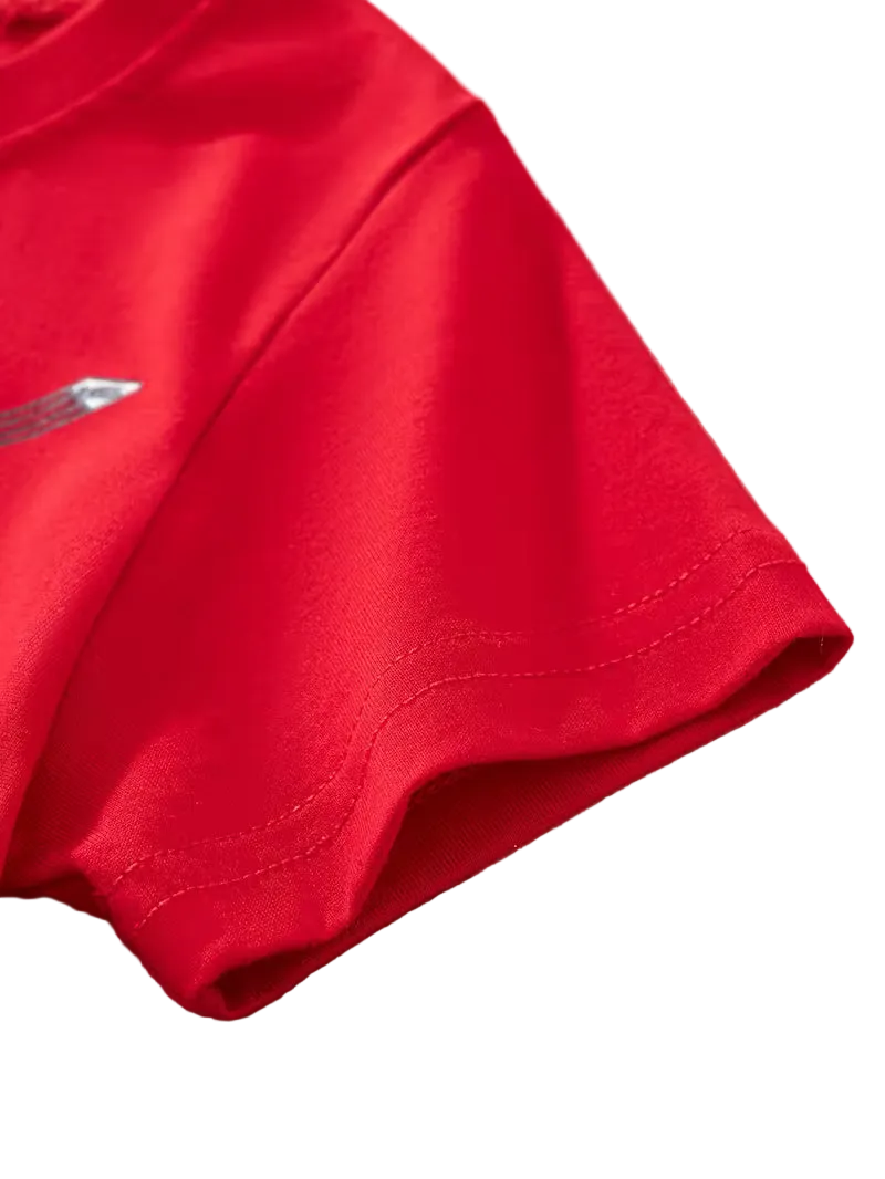 Dětské tričko s krátkým rukávem HASIČ červené