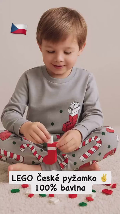 Chlapecké pyžamo LEGO šedé